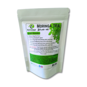 Moringa Tea bags - Ceylon Moringa Tea - Dried Moringa Tea Bags - Caffeine Free - 100% Natural Vegan - Non-GMO | Premium Zip pouch - 30 Tea Bags