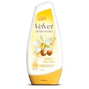 Velvet Body Wash, Vanilla & Shea Butter - 250ml