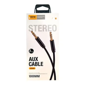 Aspor 3.5mm AUX Audio Cable (A230) - 100% Authentic