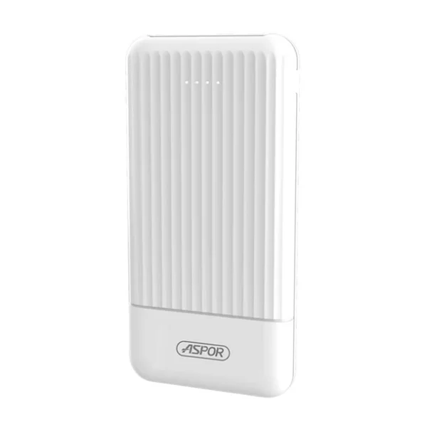 Aspor A323 Power Bank 10000mAh 2 Outputs - 100% Authentic - Image 3