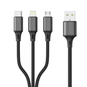 ASPOR AC-23 3 IN 1 CABLE - 1M - 100% Authentic