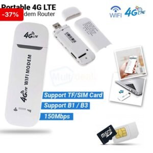 4G USB mordem with wifi Hotspot/වයි ෆයි හොස්පොට්