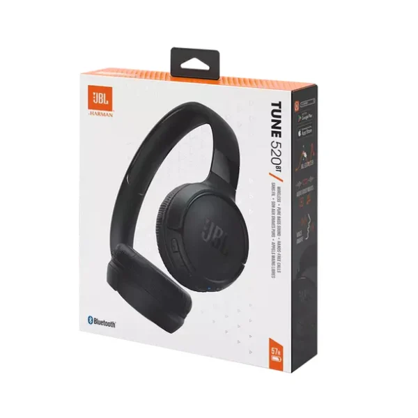 JBL Tune 520BT Wireless On Ear Headphones - 100% Authentic - Image 7