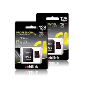 Addlink micro SD 128GB UHS-I A1 U3 V30 (Class 10) 100MB/s - 100% Authentic