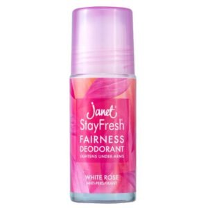 Janet Perfumed Deodorant, White Rose - 50ml