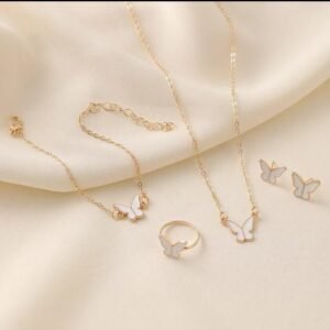 Butterfly Necklace set/බටර්ෆ්ලයි නෙක්ලස් සෙට්