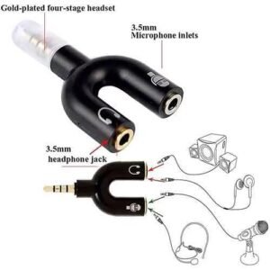 Audio splitter 3.5mm jack/ඕඩියෝ ස්ප්ලිටර් ජැක්