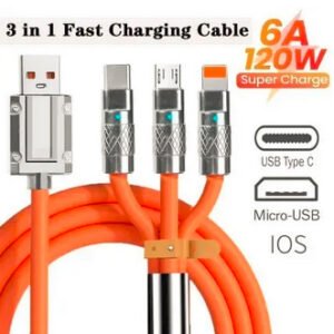 Fast charging cable/ෆාස්ට් චාජින් කේබල්