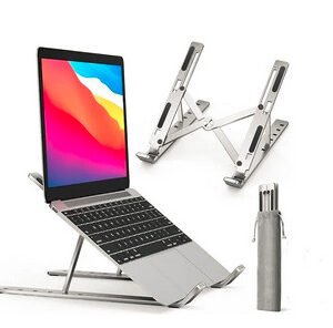 Ajustable Aluminium laptop stand/ලැප්ටොප් ස්ටෑන්ඩ්