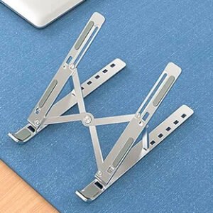Ajustable Aluminium laptop stand/ලැප්ටොප් ස්ටෑන්ඩ්