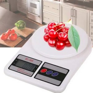 10KG Electronics digital kitchen scale/ඉලෙක්ට්‍රොනික තරාදිය