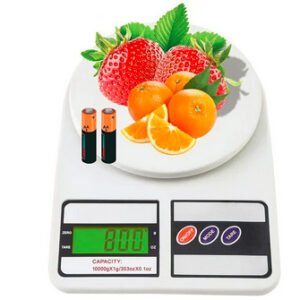 10KG Electronics digital kitchen scale/ඉලෙක්ට්‍රොනික තරාදිය
