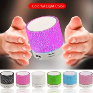 Bluetooth speaker with LED lights/බ්ලූටූත් ස්පීකර් ලයිට් සහිත