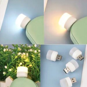 Mini USB LED night bulb/නයිට් බල්බ්