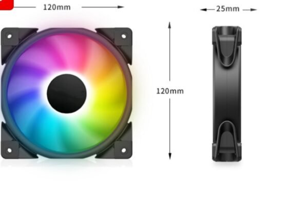 Alpha X XR 120 RGB CASE FAN/කේස් ෆෑන් - Image 3