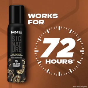 AXE Signature Dark Temptation Smooth Chocolate Fragrance Body Deodorant (122ml)