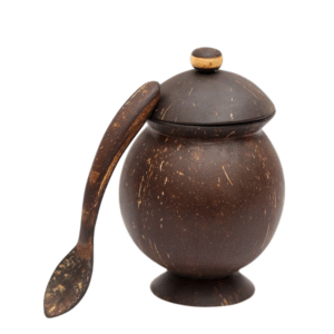 Coconut Shell Sugar Bowl