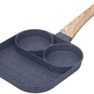 2 Holes Frying Pan
