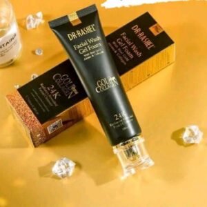 Dr.Rashel Gold & collagen facial wash Gel foam/ගෝල්ඩ් &කොලැජන් වොෂ් ෆෝම්