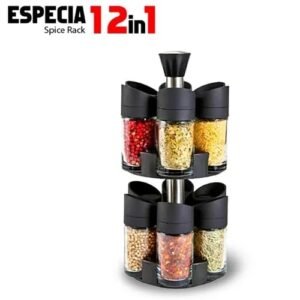 12  jar spice Rack /ස්පයිසි රැක්