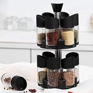 12  jar spice Rack /ස්පයිසි රැක්