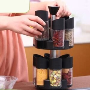 12  jar spice Rack /ස්පයිසි රැක්