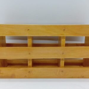 Handcrafted wooden storage Rack