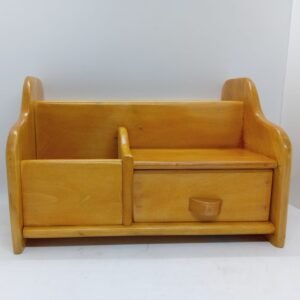 Elegant Wooden Cutlery & Napkin Organizer – Perfect for Restaurants!